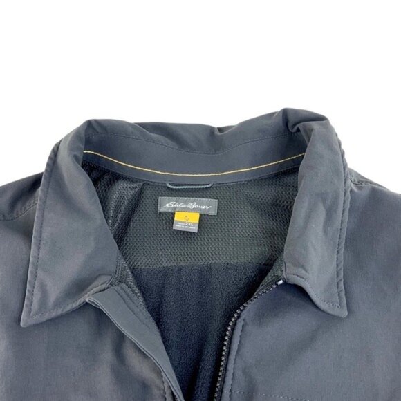 Eddie Bauer Grey Travex Zip Front Jacket - Picture 3 of 8